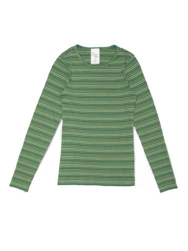 glore Nudie Jeans Jessy LS T-Shirt Striped Rib Fabrikpreis