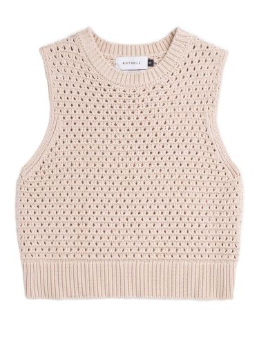 glore Rotholz Knit Vest Online Shopping