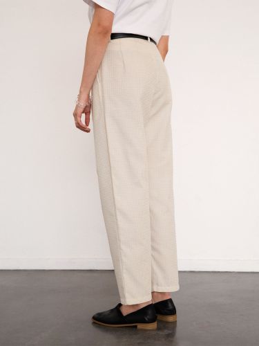 glore Rotholz Cropped Pantalone Preisnachlass
