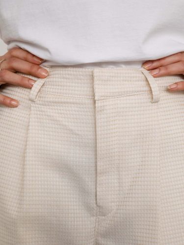 glore Rotholz Cropped Pantalone Preisnachlass