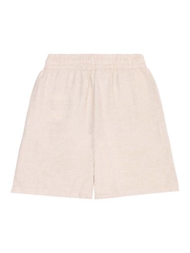 glore Knowledge Cotton Apparel POSEY wide mid-rise linen shorts Lagerräumung