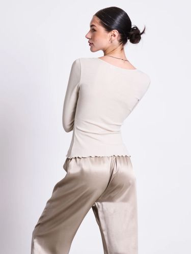 glore JAN 'N JUNE Loose Silky Pants Fris Große Rabatte