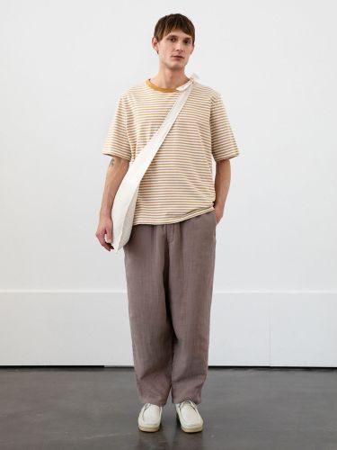 glore Rotholz Striped T-Shirt Sonderangebot der Fabrik
