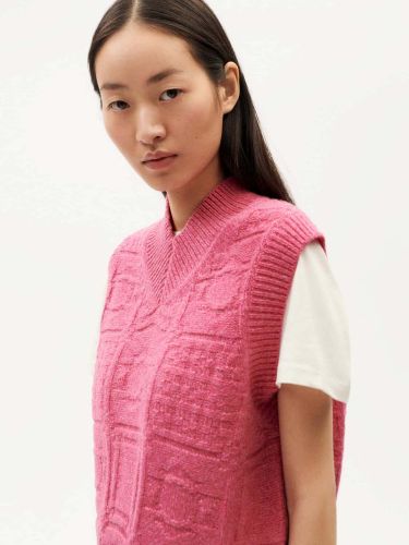 glore Thinking MU Links Mica Knitted Vest Letzte 2 Tage