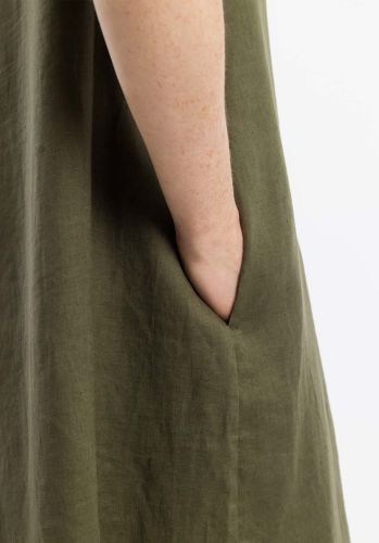 glore Rotholz Kaftan Dress im Angebot
