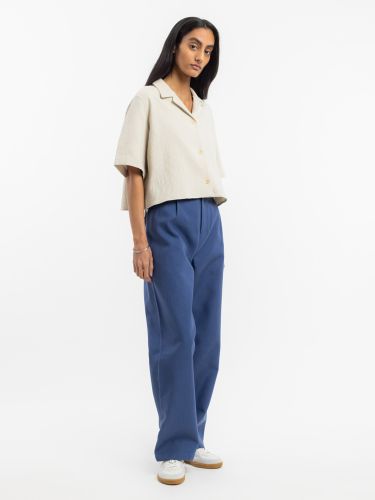 glore Rotholz Cropped Bowling Shirt Fabrikverkauf