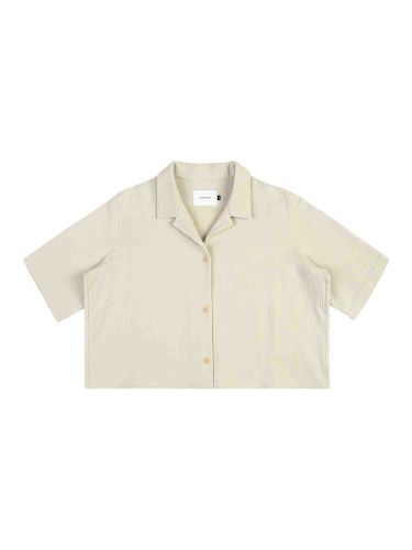 glore Rotholz Cropped Bowling Shirt Fabrikverkauf