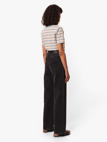 glore Nudie Jeans Joni Breton Stripe T-Shirt Begrenztes Angebot