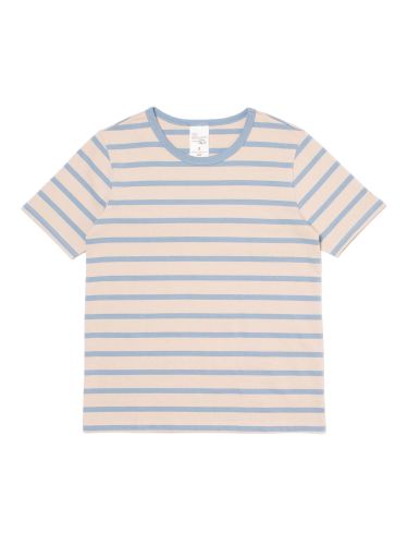 glore Nudie Jeans Joni Breton Stripe T-Shirt Begrenztes Angebot