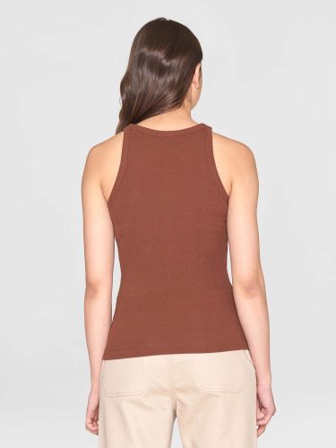 glore Knowledge Cotton Apparel Racer Rib Top Online Shopping