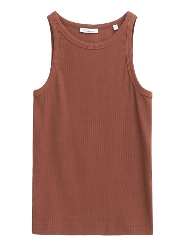 glore Knowledge Cotton Apparel Racer Rib Top Online Shopping