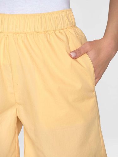 glore Knowledge Cotton Apparel POSEY Wide Mid-Rise Poplin Bermuda Shorts Vatertagsangebot
