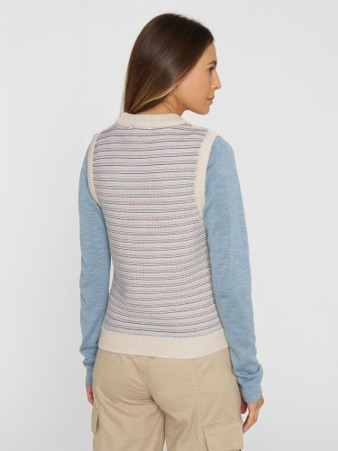 glore Knowledge Cotton Apparel Relaxed Fit Cotton Knit Vest Nur für heute