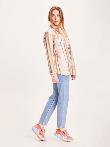 glore Knowledge Cotton Apparel LILLIAN Check Overshirt Osterangebot