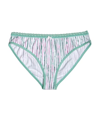 glore VATTER Bikini Slip Steady Suzie mint stripes Weihnachtsangebot