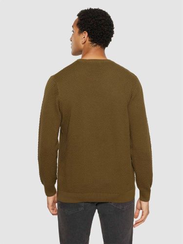 glore Knowledge Cotton Apparel VAGN Regular Bubble Knit Crew Neck Riesige Ersparnisse