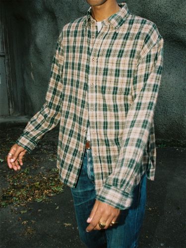 glore Nudie Jeans Julian Farmers Check Shirt Bis zu 60% Rabatt