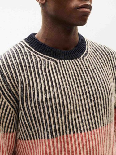 glore Thinking MU Stripes Guiu Knitted Sweater im Angebot