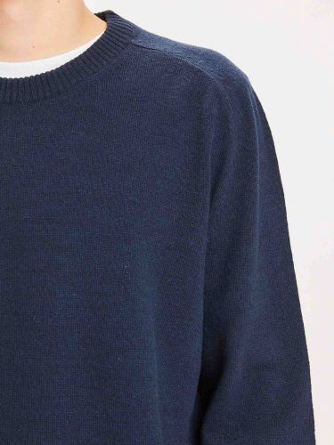 glore Knowledge Cotton Apparel Basic o-neck knit Tägliche Deals