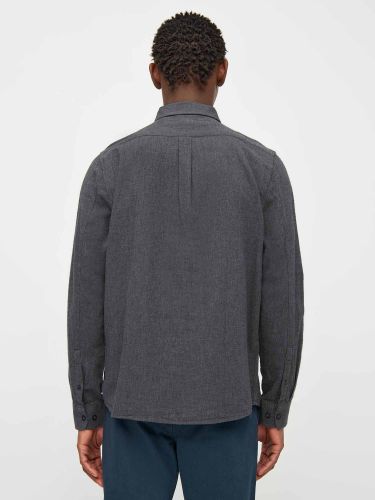 glore Knowledge Cotton Apparel Regular Fit Melangé Flannel Shirt Sonderangebote