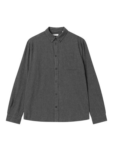 glore Knowledge Cotton Apparel Regular Fit Melangé Flannel Shirt Sonderangebote
