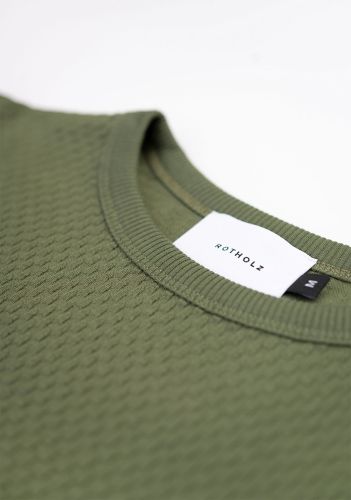 glore Rotholz Waffle Sweatshirt Begrenzte Freigabe
