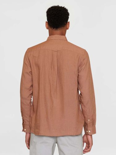 glore Knowledge Cotton Apparel Regular Fit Linen Shirt VIP-Rabatte