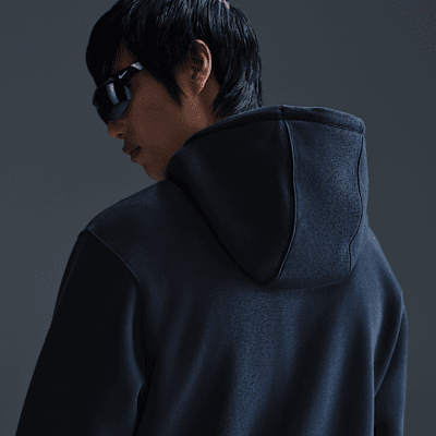 Nike ClubFleece-Hoodie mit durchgehendem Reißverschluss (Herren) Heißer Verkauf