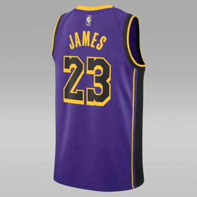 Los Angeles Lakers Statement EditionJordan Dri-FIT NBA Swingman Trikot für Herren Bis zu 50% Rabatt