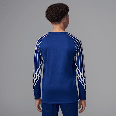 Paris Saint-Germain 2024/25 Stadium FourthJordan langärmliges Replika-Fußballtrikot mit Dri-FIT-Technologie (ältere Kinder) Räumungsverkauf