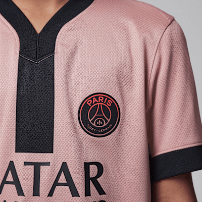 Paris Saint-Germain 2024/25 Stadium ThirdJordan Dri-FIT-Replika-Fußballtrikot für ältere Kinder Wochenangebot