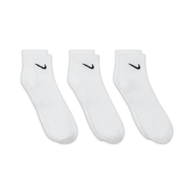 Nike Everyday CushionedTrainings-Knöchelsocken (3 Paar) Kostenloser Versand international