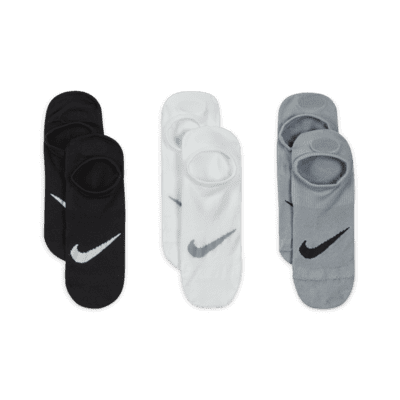 Nike Everyday Plus LightweightTrainings-Footie-Socken für Damen (3 Paar) Fabrikladen