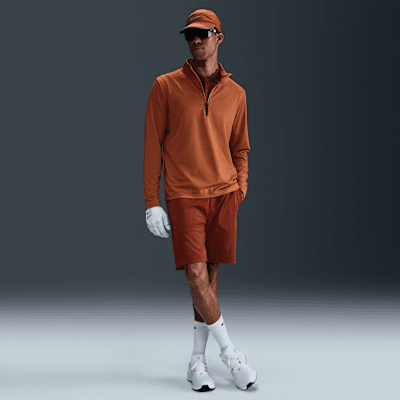 Nike VictoryDri-FIT Golfoberteil mit Halbreißverschluss für Herren Kostenloser Versand