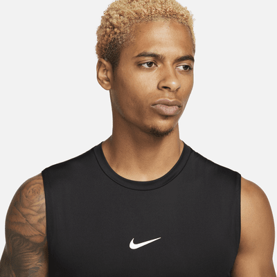 Nike ProÄrmelloses Dri-FIT Fitnessoberteil mit enger Passform für Herren Flash Sale