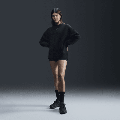 Nike Sportswear Phoenix FleeceOversize-Damen-Sweatshirt mit Rundhalsausschnitt Super Sparpreis