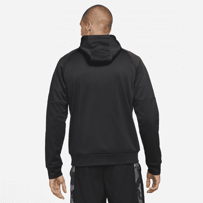 Nike ThermaTherma-FIT Fitness-Oberteil mit durchgehendem Reißverschluss für Herren Fabrikladen