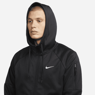 Nike ThermaTherma-FIT Fitness-Oberteil mit durchgehendem Reißverschluss für Herren Fabrikladen