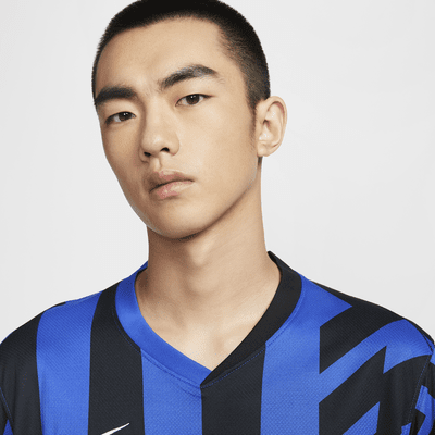 Inter Mailand 2024/25 Stadium HomeNike Replika-Fußballtrikot mit Dri-FIT-Technologie (Herren) zollfrei