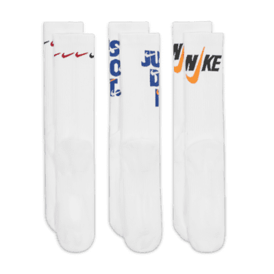 Nike Everyday Plus gepolstertCrew-Socken (3 Paar) Weihnachtsangebot