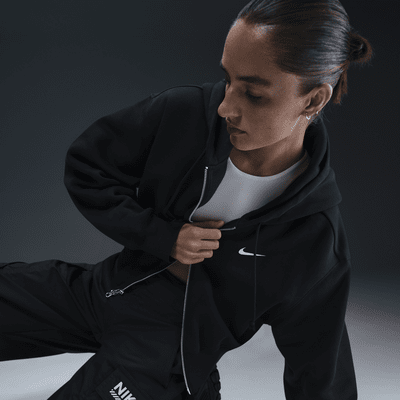 Nike Sportswear Phoenix Fleeceweite verkürzte Kapuzenjacke (Damen) Große Rabatte