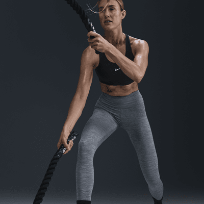 Nike OneLeggings in voller Länge mit hohem Bund für Damen Kostenlose Rückgabe