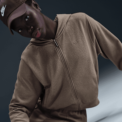 Nike Sportswear Chill TerryFrench Terry-Hoodie mit durchgehendem Reißverschluss für Damen JETZT KAUFEN