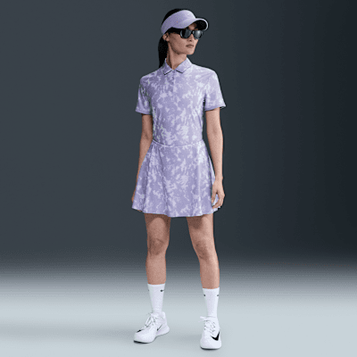 Nike VictoryKurzärmliges Golf-Poloshirt mit Print und Dri-FIT-Technologie (Damen) Bis zu 60% Rabatt