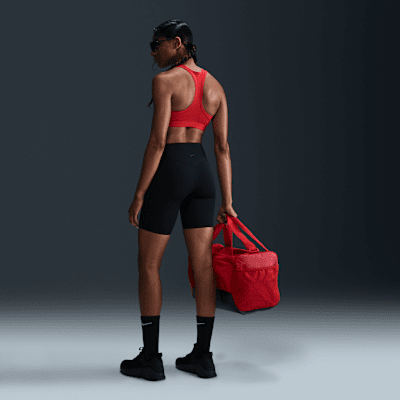 Nike UniversaBike-Shorts mit mittlerem Halt hohem Bund und Taschen für Damen (ca. 20 cm) Weihnachtsangebot