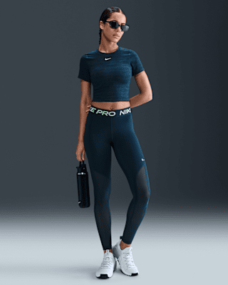 Nike ProLeggings in voller Länge mit Mesh-Einsatz (Damen) Valentinstagsangebot