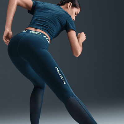 Nike ProLeggings in voller Länge mit Mesh-Einsatz (Damen) Valentinstagsangebot