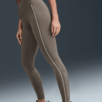 Nike One FittedLeggings in voller Länge mit hohem Bund (Damen) Jubiläumsangebot