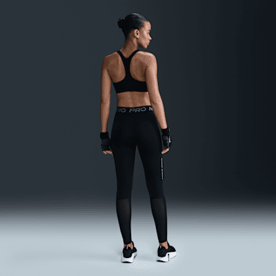 Nike ProLeggings in voller Länge mit Mesh-Einsatz (Damen) Heißer Verkauf