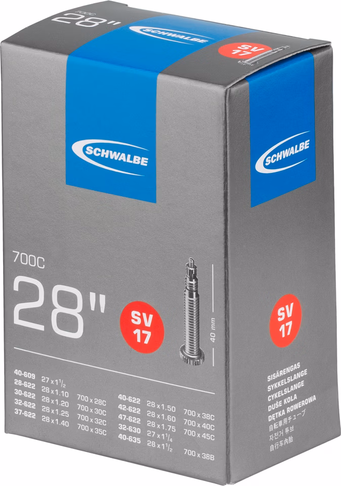 Schwalbe Schlauch 17 für 28" kaufen Begrenztes Angebot